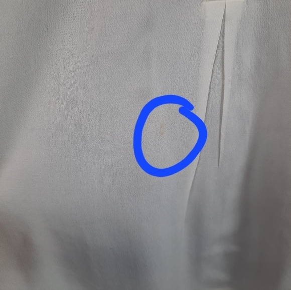 Free People Easy Girl‎ Henley White Bell Sleeve Blouse Size Small Women's - Picture 7 of 9